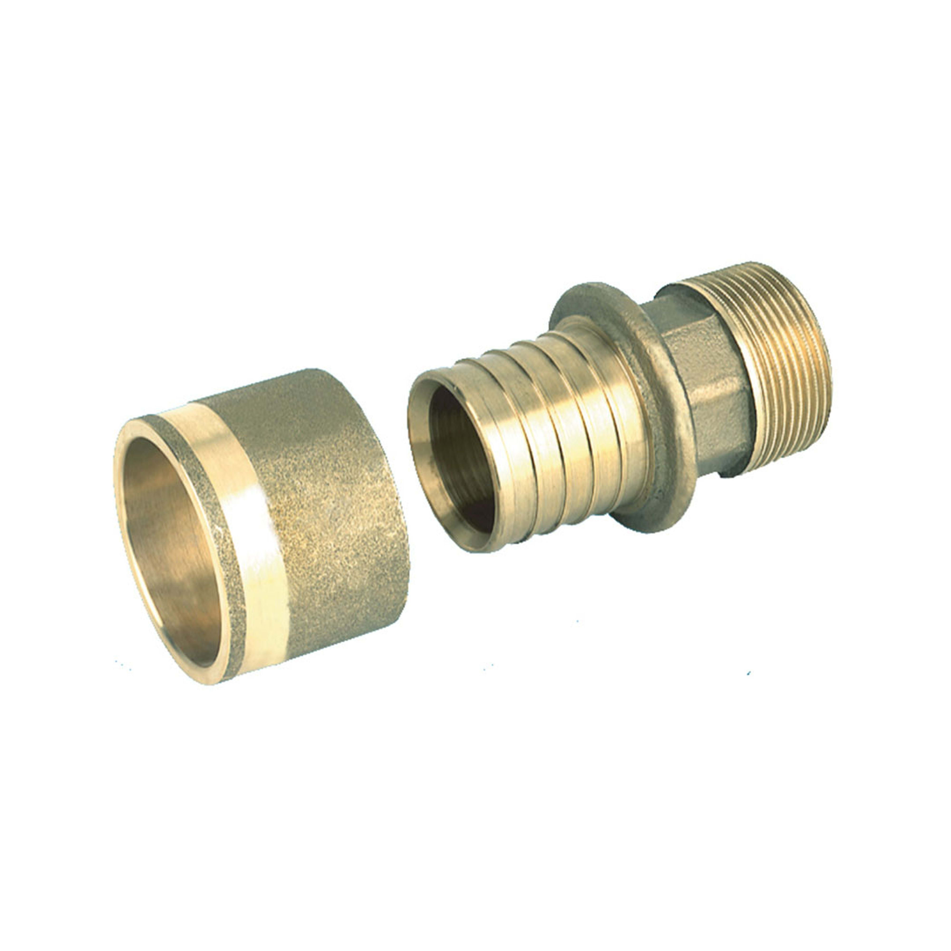 PB Tub - Raccord mâle à glissement 2"1/2 Ø 75 Pour système RESOvert