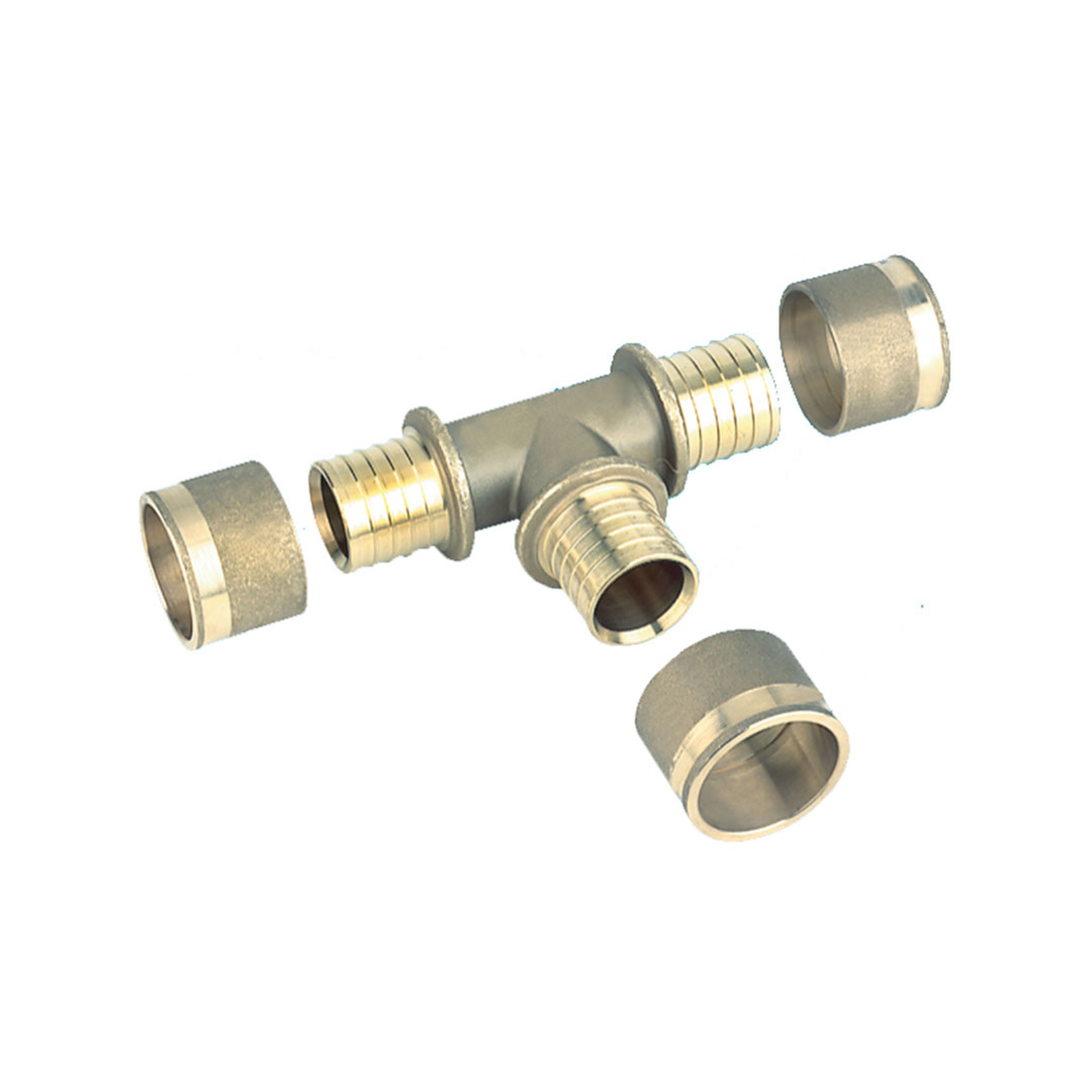 PB Tub - Té inégal à glissement Ø 75-50-63 Pour système RESOvert