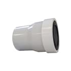 PB Tub - PIPE WC RIGIDE DROITE L160 SORTIE CUV. Ø85 A 107 RACCORD MALE A COLLER