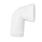 PB Tub - PIPE WC RIGIDE COUDEE L120 SORTIE CUV. Ø85 A 107 RACCORD MALE A COLLER