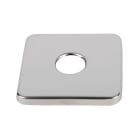 PB Tub - Plaque Inox- Monotrou-Pr SERTIfix F1/2" Pour parois non faïencées ou parois PVC