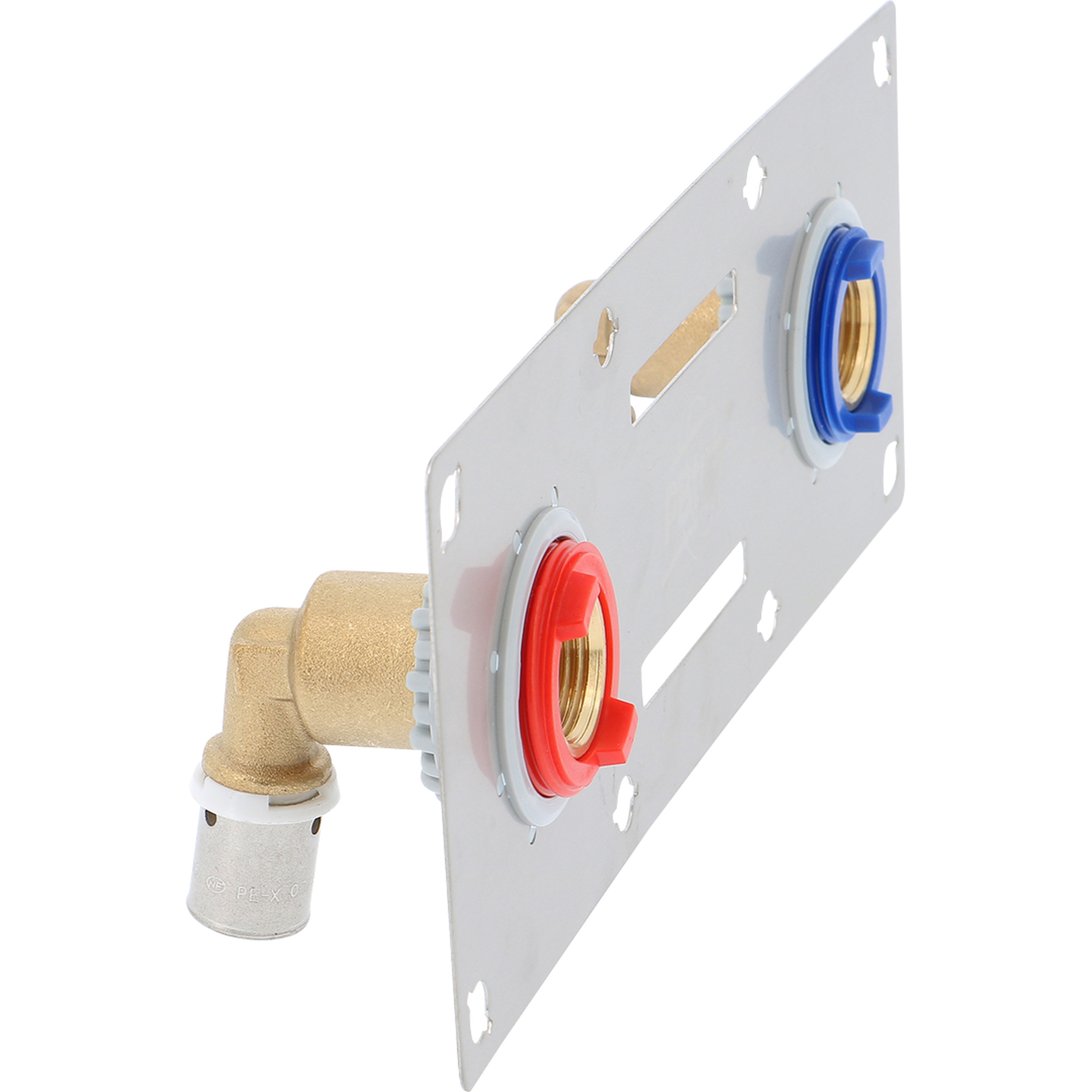 PB Tub - SERTIfix L Press-Entr=150mm F1/2"Ø13x16 Kit Fixation-Plaque 18 à 26mm-SERTIpress