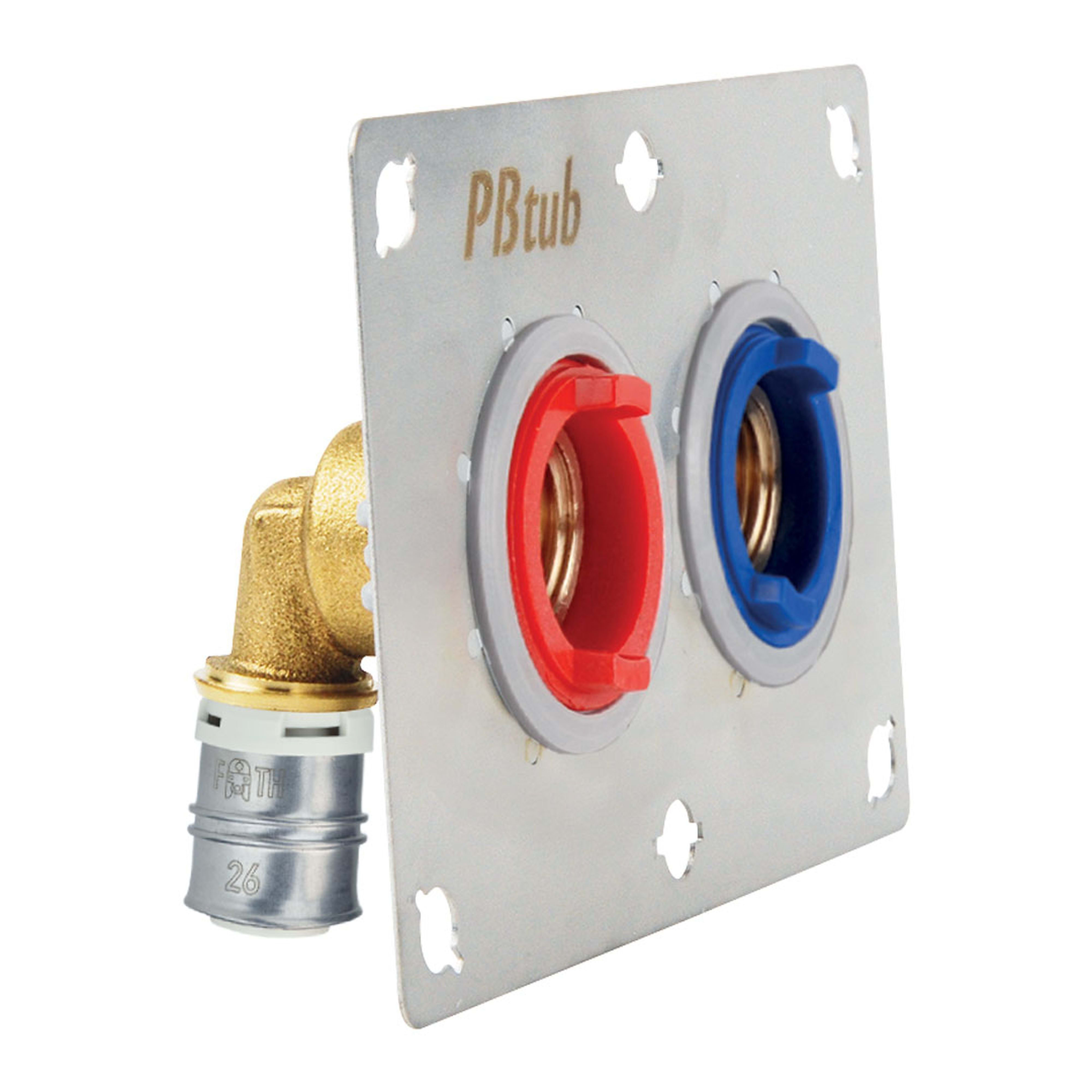 PB Tub - SERTIfix MCXS Entr=55mm F1/2"Ø16x2 Kit Fixation-Plaque 13mm-MC Alpex-duo XS