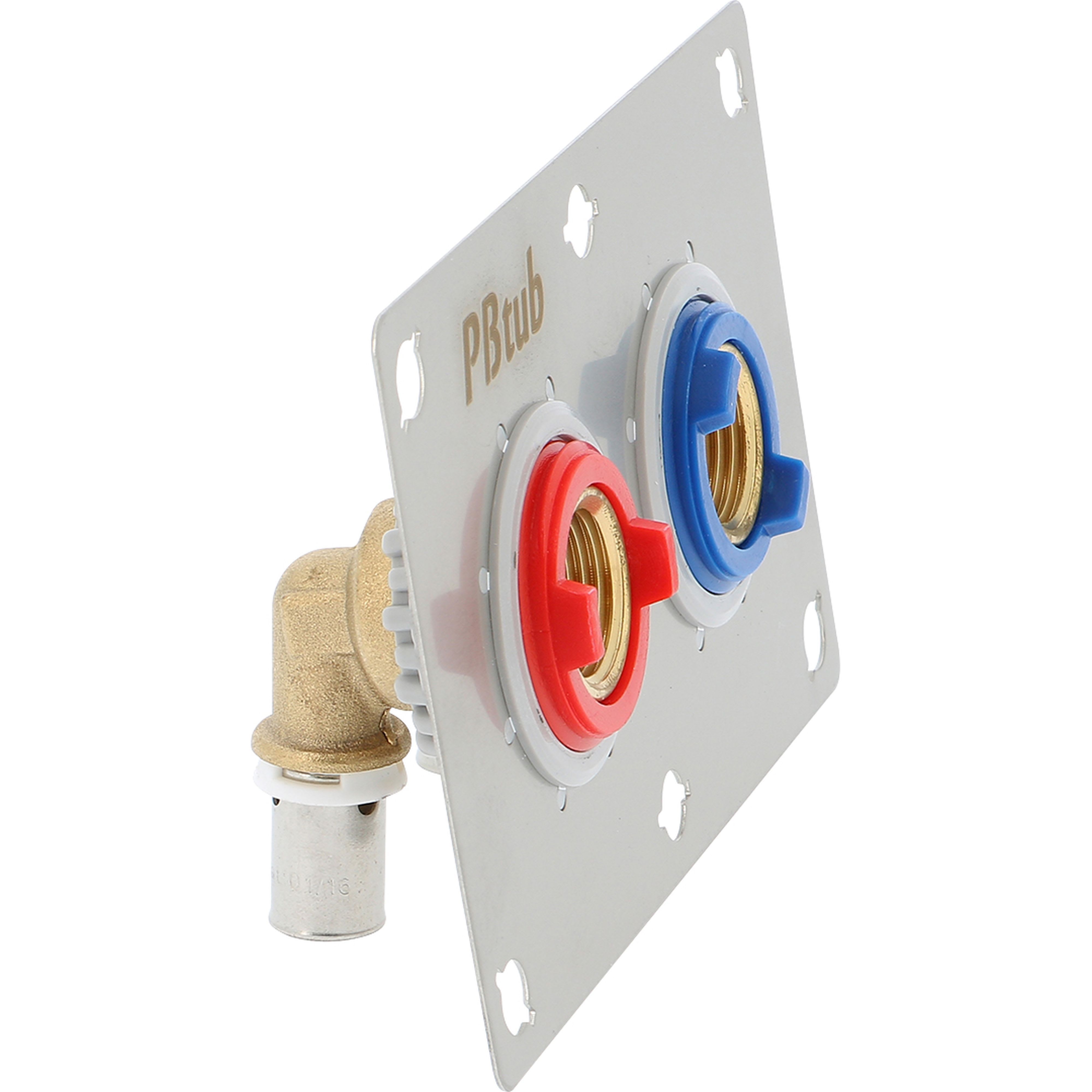 PB Tub - SERTIfix Press-Entr=55mm M3/8"Ø10x12 Kit Fixation-Plaque 13mm-SERTIpress