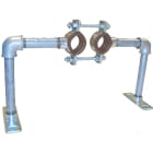 PB Tub - Point fixe ligne double tube Ø 65x75 Pour système RESOvert