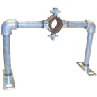 PB Tub - Point fixe ligne simple tube Ø 100x125 Pour système RESOvert