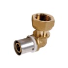 PB Tub - Coude écrou tournant 3/4" PER 20x25 Raccord SERTIpress type radial