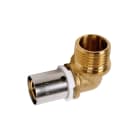 PB Tub - Coude male à sertir 1/2" PER 13x16 Raccord SERTIpress type radial
