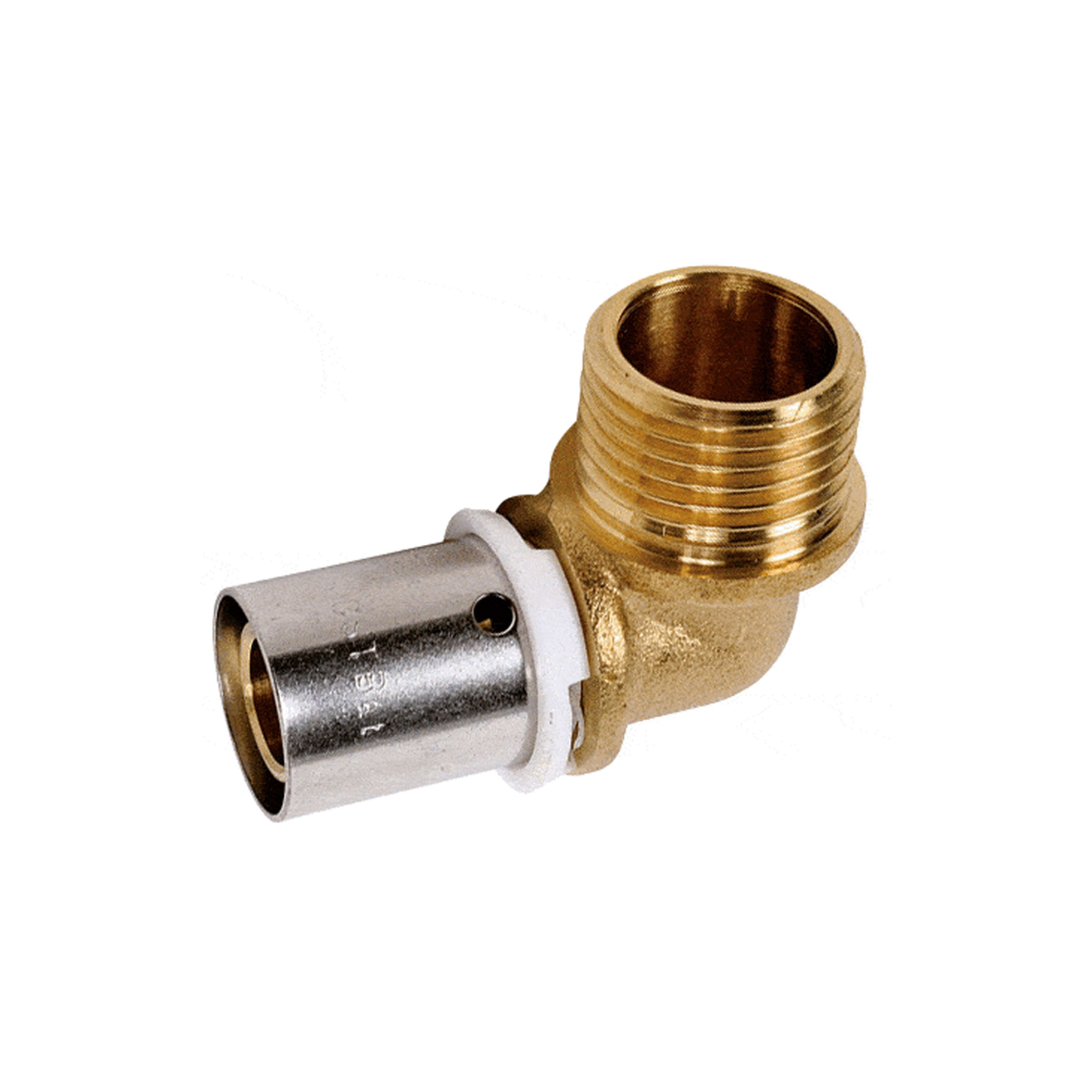 PB Tub - Coude male à sertir 1/2" PER 16x20 Raccord SERTIpress type radial