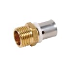PB Tub - Mâle fixe à sertir 1/2" PER 13x16 Raccord SERTIpress type radial