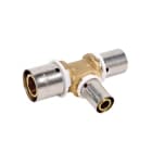 PB Tub - Té inégal à sertir PER16x20-10x12-10x12 Raccord SERTIpress type radial