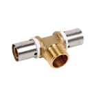 PB Tub - Té male à sertir 1/2" PER 13x16 Raccord SERTIpress type radial