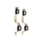 PB Tub - Paire de support pour collecteur 1" avec garniture isophonique