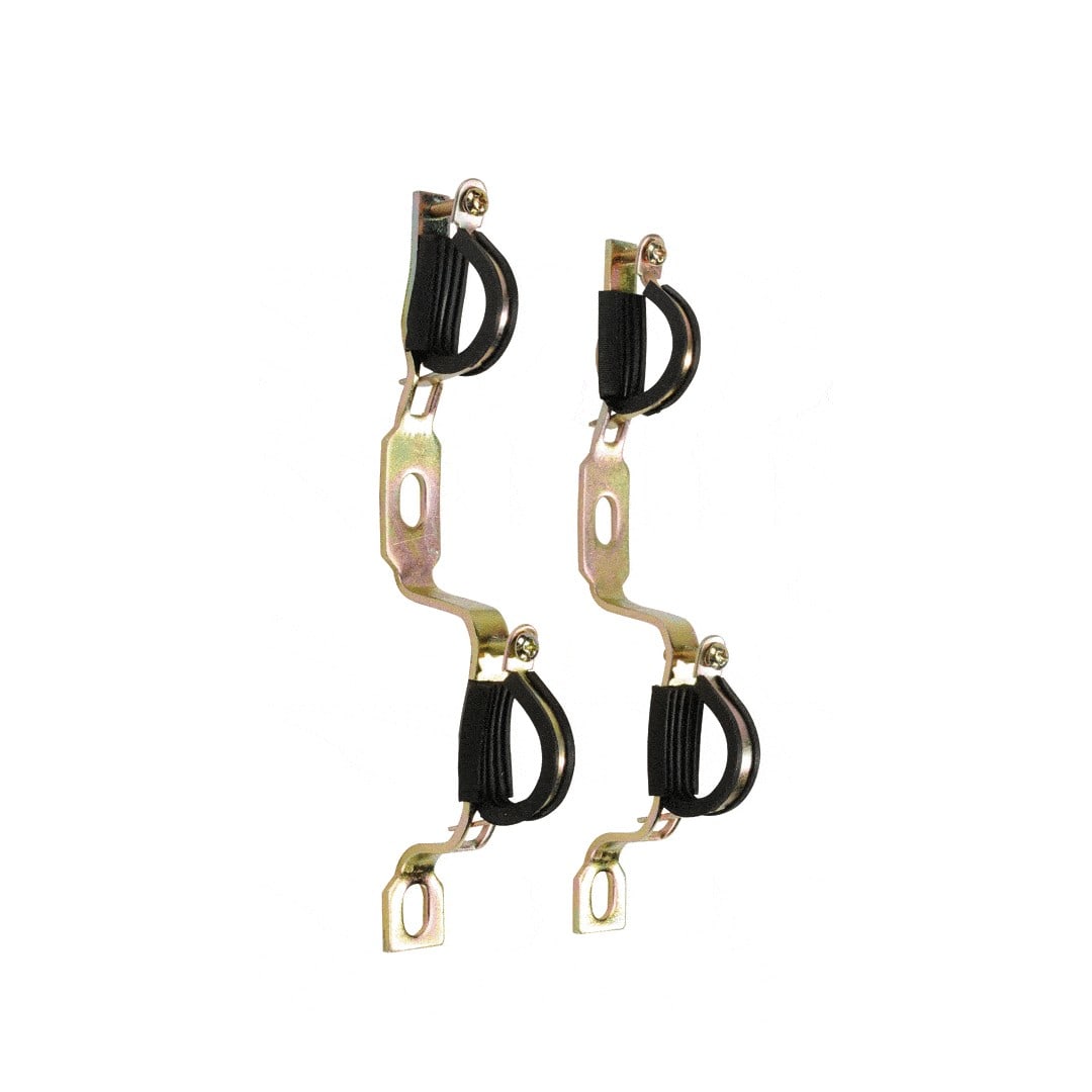 PB Tub - Paire de support pour collecteur 1" avec garniture isophonique