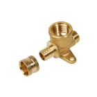 PB Tub - Té à Applique M3/8"-F1/2" PER Ø 10x12 mm Raccord à glissement laiton SERTIgliss