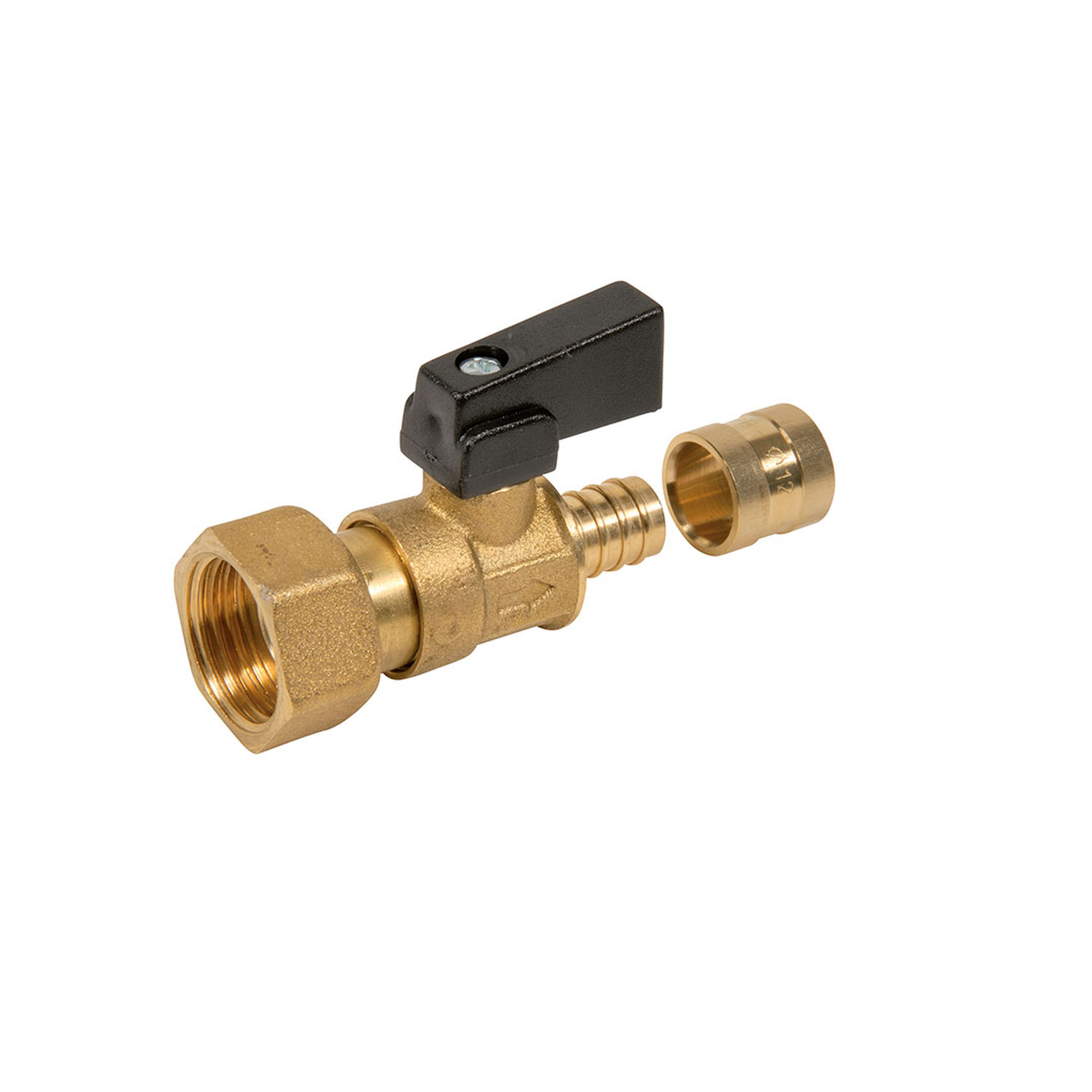 PB Tub - Vanne SERTIgliss Ecrou 1/2"-PERØ 13x16 à sertir à glissement