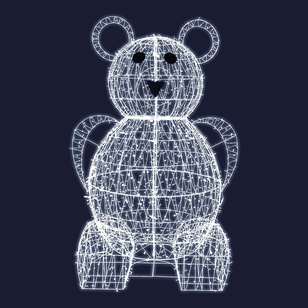 Festilight - BALOO -Ourson 3D - H 2M50xL1,83M - 2020LED blanc - 31V