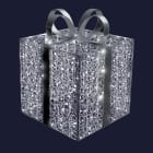 Festilight - GIFT - Décor 3D à poser, H1,05xL0,80xP0,80m, LED blanc froid pétillant, 24V