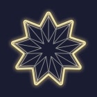 Festilight - HENRY - Motif Impr.3D - Étoile - Ø75cm Néon LED blanc chaud - 230V