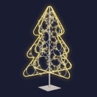 Festilight - FELIX - LMF - Sapin 3D - H1,5m  - Néon et guirlande pétillante blanc chaud