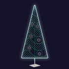 Festilight - ABEL -LMF-Sapin 2D-H1,72xL0,85m- Néon blanc froid avec socle-230V