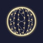 Festilight - JEAN - LMF - Boule 2D - H0,64xL0,64M - Néon blanc chaud -230V