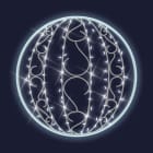 Festilight - JEAN - LMF - Boule 2D - H0,96 xL0,96M - Néon blanc froid -230V