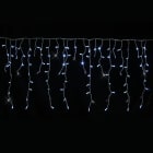 Festilight - Rideau stalactite, Authentic, H.0,80xL.4,50m, caps D8mm, 280 LED blanc pet