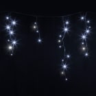 Festilight - Rideau stalactite, Extension, LED blanc pét, H0,60xL5,00m, 80V