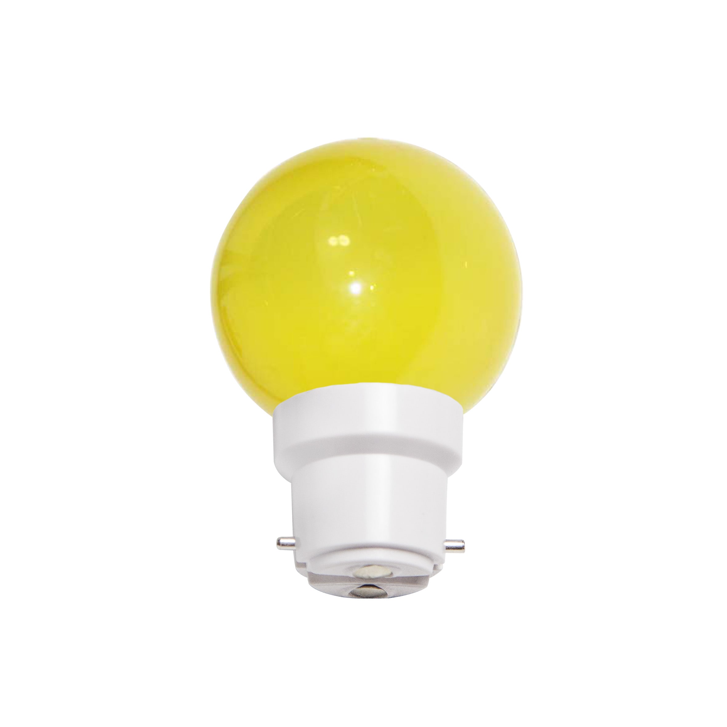 Festilight - Ampoule B22 LED SMD, Ø45mm-Ø47mm, LED jaune, 230V