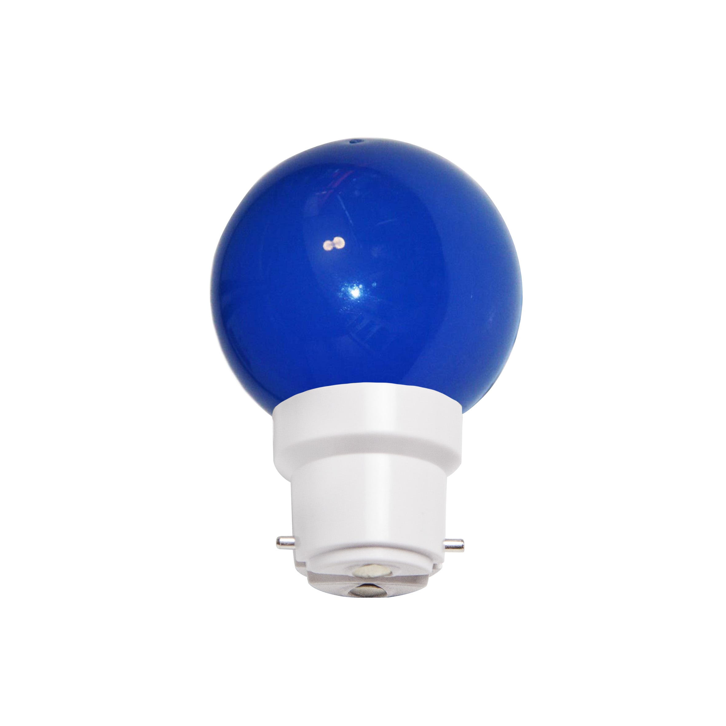 Festilight - Ampoule B22 LED SMD, Ø45mm-Ø47mm, LED bleu, 230V