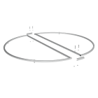 Festilight - Lustre circulaire, D1,90m, Aluminium