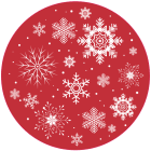 Festilight - GOBO - motif Flocons - 2 couleurs, rouge et blanc - D.54mm
