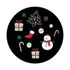 Festilight - Gobo Noël, Ø54mm, 3 couleurs