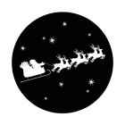 Festilight - Gobo traineau, Ø54mm, 1 couleur