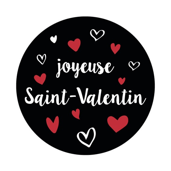 Festilight - Gobo Saint-Valentin, Ø54mm, 2 couleurs