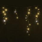 Festilight - Rideau stalactite, Kit de démarrage, LED blanc chaud pét, H0,60xL2x5,00m, 80V