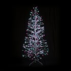 Festilight - SPRAY-Sapin structure argent, H1,80m, 490 LED multicolor, 31V