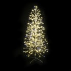 Festilight - SPRAY-Sapin structure cuivre, H1,80m, 490 LED blanc chaud pétillant, 31V