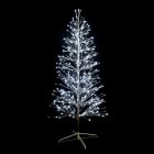 Festilight - SPRAY-Sapin structure argent, H2,10m, 600 LED blanc pétillant, 31V