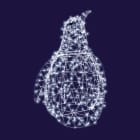 Festilight - Skipper-Sujet lumineux Pingouin H1,50xL1,23m, LED blanc, 31V