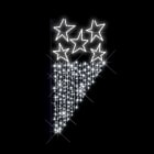 Festilight - DIVA - Motif poteau eclat - H2x1m - LED blanc/blanc - 230V