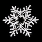 Festilight - FROSTY, Motif Flocon à suspendre Ø80cm, blanc, 360 LED, 230V