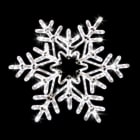 Festilight - FROSTY, Motif Flocon à suspendre Ø80cm, blanc, 360 LED, 230V