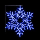 Festilight - FLOCON - Motif H80cmxL69cm, LED bleu pétillant, 230V