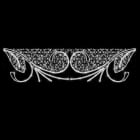 Festilight - Cluster-Traversée Double, H1,00mxL4,00m, LED blanc pétillant, 230V