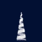 Festilight - RIBBON TREE-Sapin ruban, H6,00mxØ2m, LED blanc pétillant, 230V