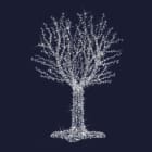 Festilight - FAIRY TREE-Arbre lumineuxH4,00m, Guirlande LED blanc pétillant, 230V