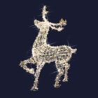 Festilight - OLEN -Renne lumineux H3mxL2,40M - 1600 LED Blanc chaud pétillant- 230V