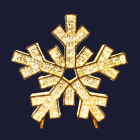 Festilight - SNOW-Décor 3D à poser, H2,00xL2,10xP20 cm, LED blanc chaud pétillant, 24V